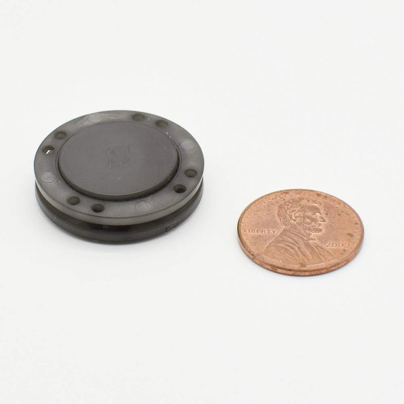 Magerial 41L Magnetic Coat Buttons 26mm/1â€ Invisible Hidden Sewing Button Nylon with Magnets Inside for Coat Jacket Suitcase Bag Windbreaker Pajamas FBM Shipment 6pcs (26mm, Grey) - Image 3